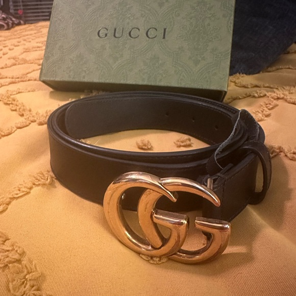 Authentic Gucci Marmot Belt in good condition. Size 95cm. - Picture 1 of 2